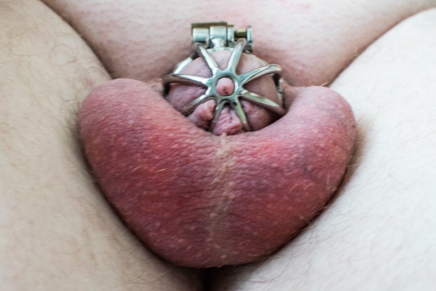 Photo by littlewithlittle with the username @littlewithlittle, posted on May 2, 2017 and the text says '#chastity  #locked  #caged  #small  #penis  #tiny  #penis  #tease  #and  #denial'
