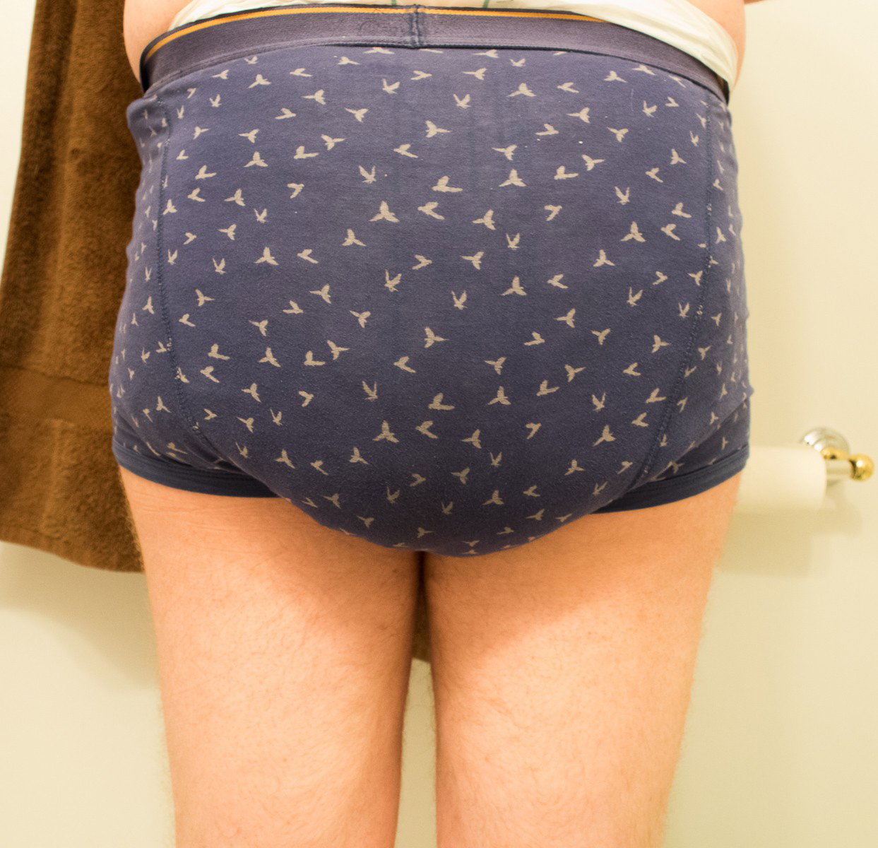 Photo by littlewithlittle with the username @littlewithlittle,  August 20, 2017 at 10:30 AM and the text says 'Think anyone can tell I am wearing diapers? #diapered  #abdl  #chubby  #dl  #chubby  #diapers  #chub  #fatty  #age  #play  #peeing  #wetting  #diaper'