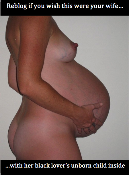 Watch the Photo by johndlokcuc with the username @johndlokcuc, posted on October 10, 2014 and the text says 'Well that got my little penis to become a raging hardon #reblog  #pregnant  #impregnated  #black  #superiority  #black  #bred  #black  #breeding  #hot  #wife  #cuckold'