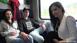 Photo by Detagroupltd with the username @Detagroupltd,  May 16, 2019 at 4:39 AM. The post is about the topic Amateurs and the text says 'Teen foursome sex in Czech public train:
Video is too big to upload it here, so watch it on: www. PornVideo. world 

#bj #Blowjob #czech #foursome #pickup #porn #public #sex #suck #sucking #teen #video'