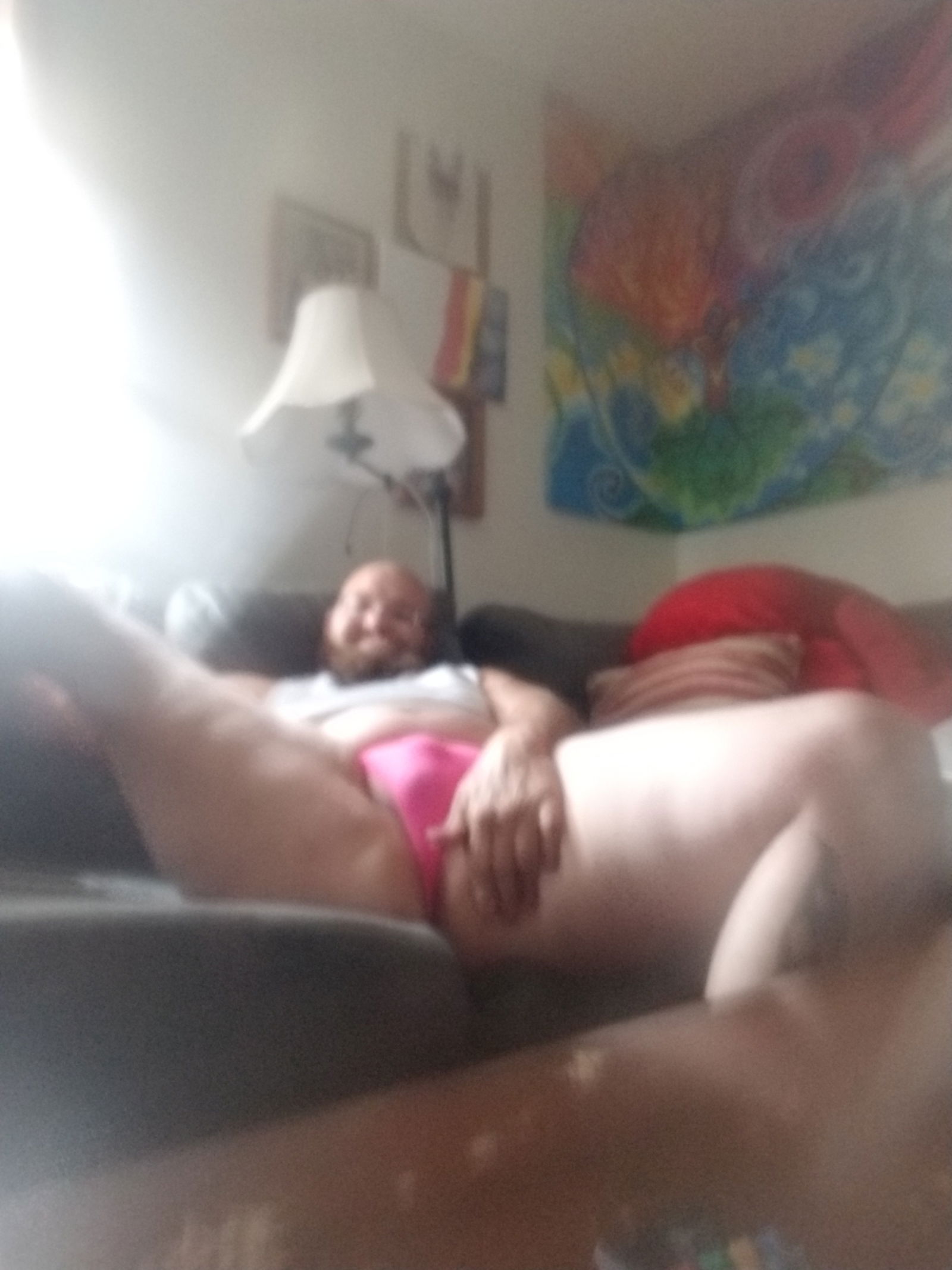 Photo by BigSvol1978 with the username @BigSvol1978,  May 17, 2019 at 1:36 AM. The post is about the topic Sex wearing panties or lingerie and the text says 'Got a quick photo opp in today with friends soft pink thong'