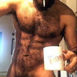Photo by pigwrangler with the username @pigwrangler,  December 25, 2021 at 12:02 PM. The post is about the topic Men with coffee