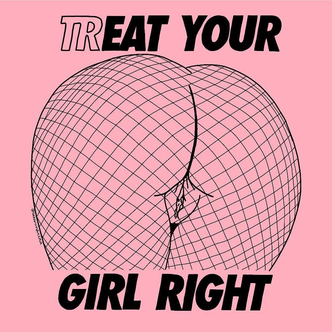 Photo by Raven with the username @RavenStoned, who is a star user,  September 30, 2018 at 5:34 PM and the text says '#treat  #your  #girl  #right  #eat  #your  #girl  #right  #eat  #me  #pussy  #just  #do  #it'