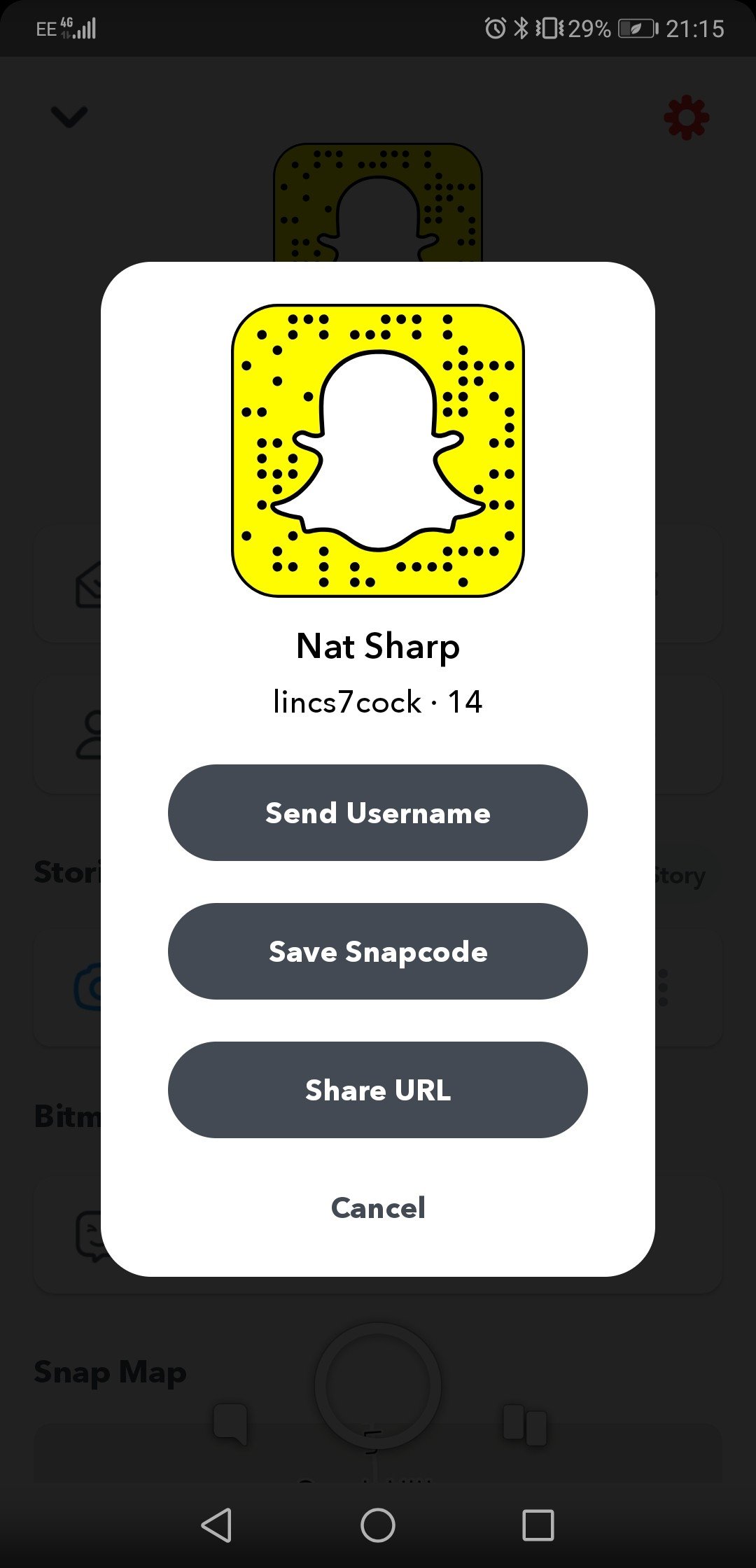 Photo by Lincs7cock with the username @Lincs7cock, who is a verified user,  April 17, 2019 at 8:18 PM. The post is about the topic Snapchat Cheating and the text says 'Snap me for some cock'