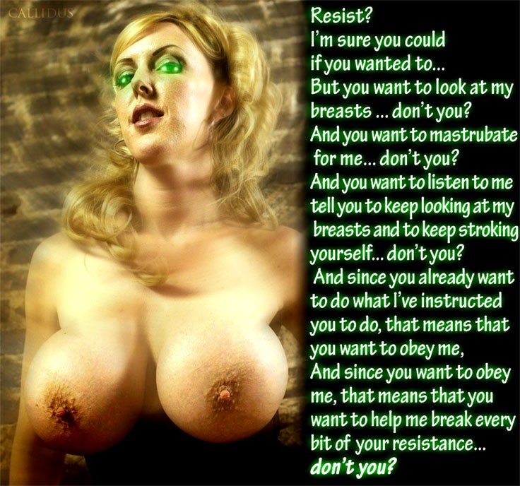 Photo by Callidus with the username @callidus,  April 5, 2019 at 11:28 PM. The post is about the topic Hypno Tits and the text says 'https://callidus-mc.com/manip/resist/'