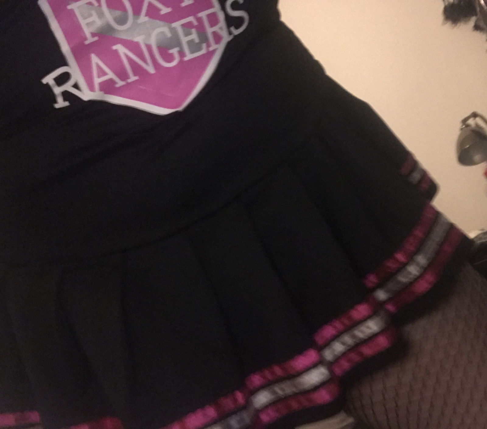 Album by wetbabygrrrl with the username @wetbabygrrrl, who is a verified user,  April 4, 2019 at 6:47 PM. The post is about the topic Amateurs and the text says 'Little cheer leader uniform I’ve not worn in a while, need someone to play with in it, as much fun is it is to dress cute it’s more fun to dress cute for someone 🙈🙊😍 do you think I’m cute?'