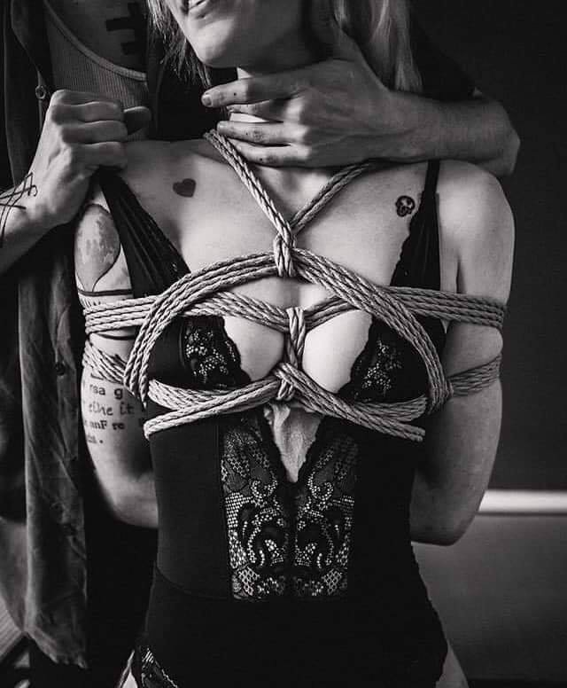 Photo by Mr. Manners with the username @MrManners,  May 14, 2019 at 11:55 PM. The post is about the topic Bondage and the text says 'Beauty in bondage'