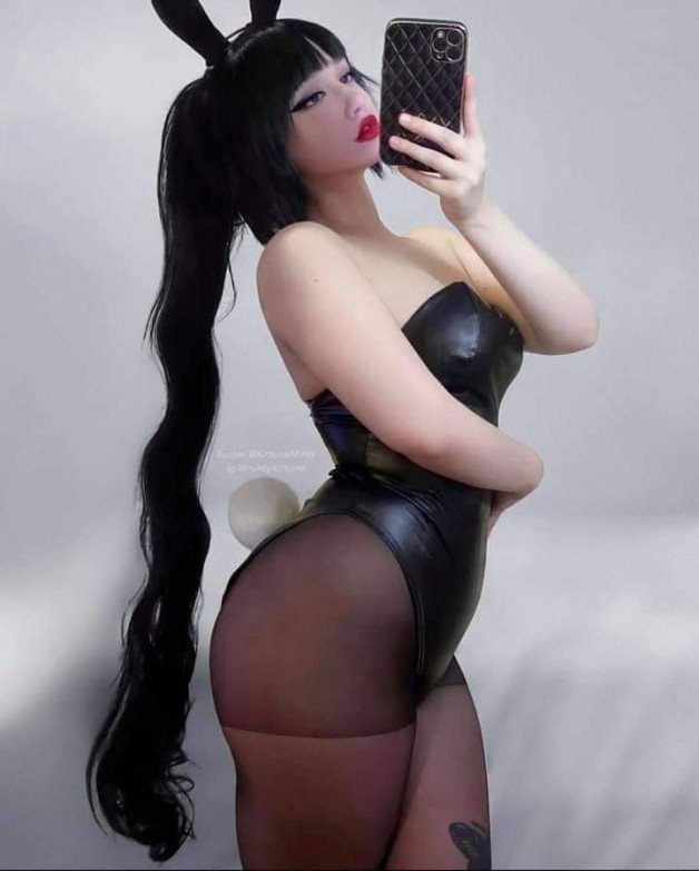 Photo by Ruinedcarpet with the username @Ruinedcarpet,  May 13, 2022 at 9:33 AM. The post is about the topic RC's Mirror Selfies and the text says '#Hot #Cute #Buxom #Pale #TotalBabe #DarkHair #MirrorSelfie #Lingerie #Leather #Bodysuit #LongHair #Bunny #Hottie #Gorgeous #Goddess #GfMaterial #Cutie #PaleGirl #Brunette #Selfie #Nylon #Stockings #Thighs #LongHaired #BunnyGirl #Cuteness #Beauty..'