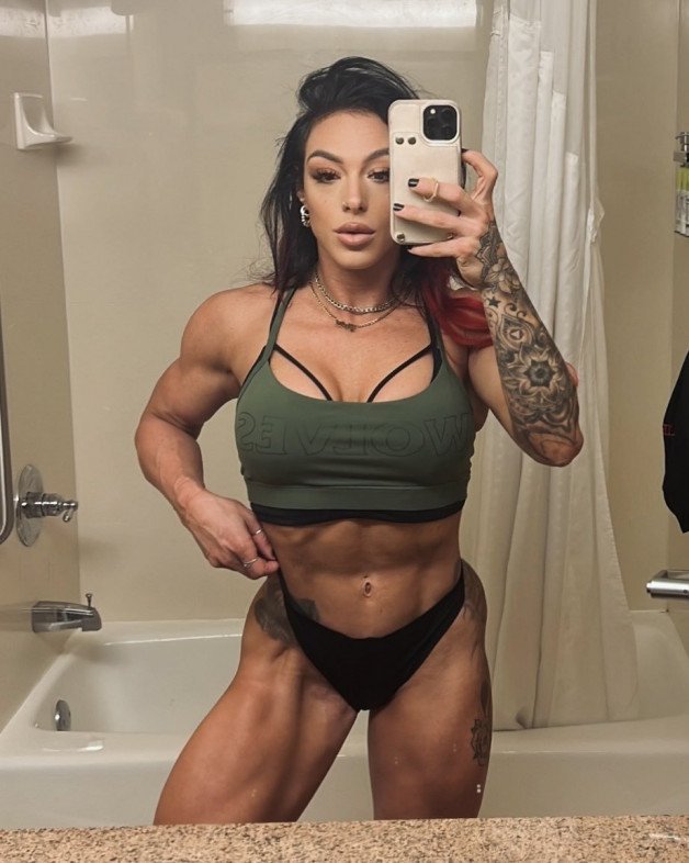 Photo by Ruinedcarpet with the username @Ruinedcarpet,  October 31, 2022 at 9:29 AM. The post is about the topic RC's Mirror Selfies and the text says 'Kayla Rossi.

#KaylaRossi #Cute #Fit #Hot #ProWrestler #Alternative #Strong #Amazon #Underwear #MirrorSelfie #Bath #Tattoo #BlackNails #Ink #Fitness #GymBody #Cutie #FitGirl #Hottie #AltGirl #Bathroom #Selfie #Tattooed #Inked #FitnessGirl #Beauty..'