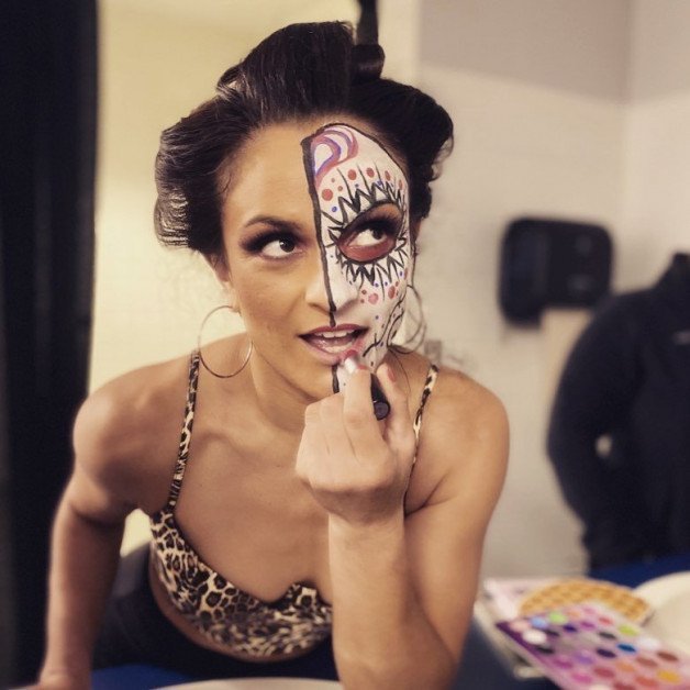 Photo by Ruinedcarpet with the username @Ruinedcarpet,  May 7, 2022 at 9:25 AM. The post is about the topic Women of wrestling and the text says 'Thunder Rosa.

#ThunderRosa #Hot #Latina #ProWrestler #Babe #Milf #FacePaint #Makeup #Brunette #Mommy #Hottie #Beauty #Wifey #Mamasita #FacialPaint #Mexican #Gorgeous #MexicanAmerican #WifeMaterial #WomensWrestling #MexicanGirl #ProWrestling'