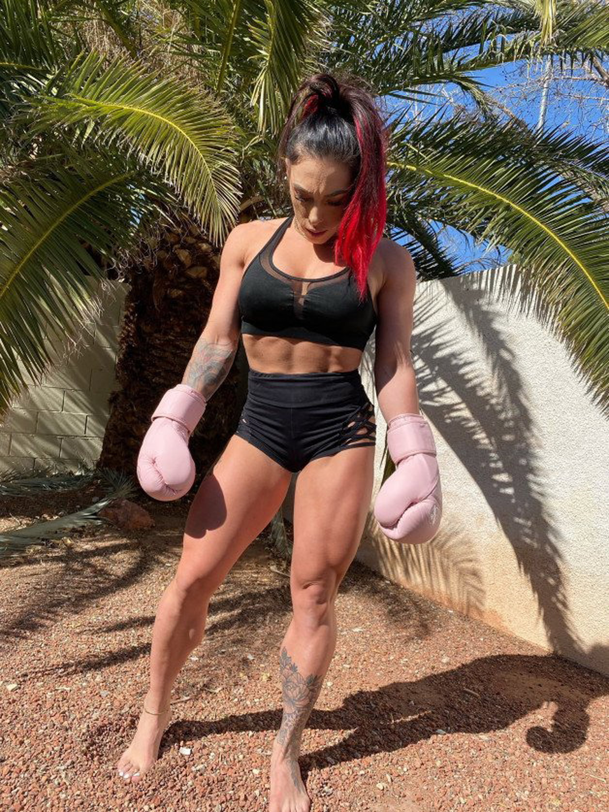 Photo by Ruinedcarpet with the username @Ruinedcarpet,  August 1, 2022 at 9:47 AM. The post is about the topic Gym Fitness Girls and the text says 'Kayla Rossi.

#KaylaRossi #Hot #Fit #Cute #ProWrestler #Strong #Fitness #Amazon #DyedHair #Possing #Outdoors #Backyard #Hottie #FitGirl #Cutie #GymBody #FitnessGirl #DyedHaired #Ponytail #Garden #Cuteness #Shorts #Sportswear #Abs #StrongLegs #Thighs..'
