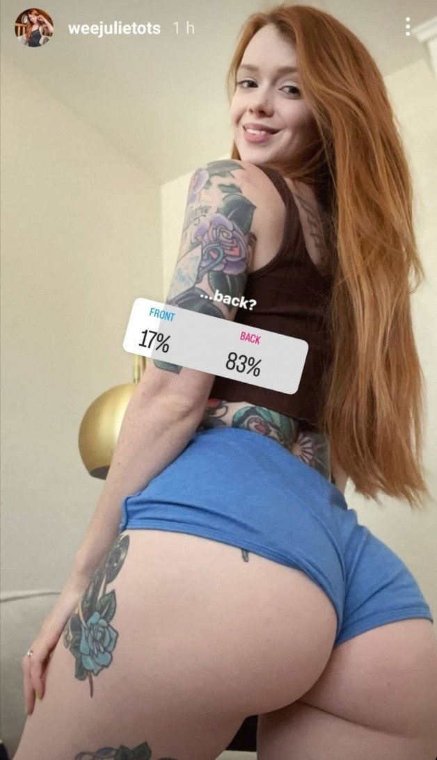 Photo by Ruinedcarpet with the username @Ruinedcarpet,  October 1, 2022 at 9:42 AM. The post is about the topic Alt Girls; Tattoo, Piercing & Co and the text says '#Weejulietots #Hot #Pale #Cute #Alternative #Scottish #Redhead #Goddess #Tattoo #Underwear #Ink #BigAss #GfMaterial #Posser #CuloEncimero #Hottie #Instagram #PaleGirl #Cutie #AltGirl #ScottishGirl #Ginger #TotalBabe #Tattooed #Inked #Pawg #Peach #Possing..'