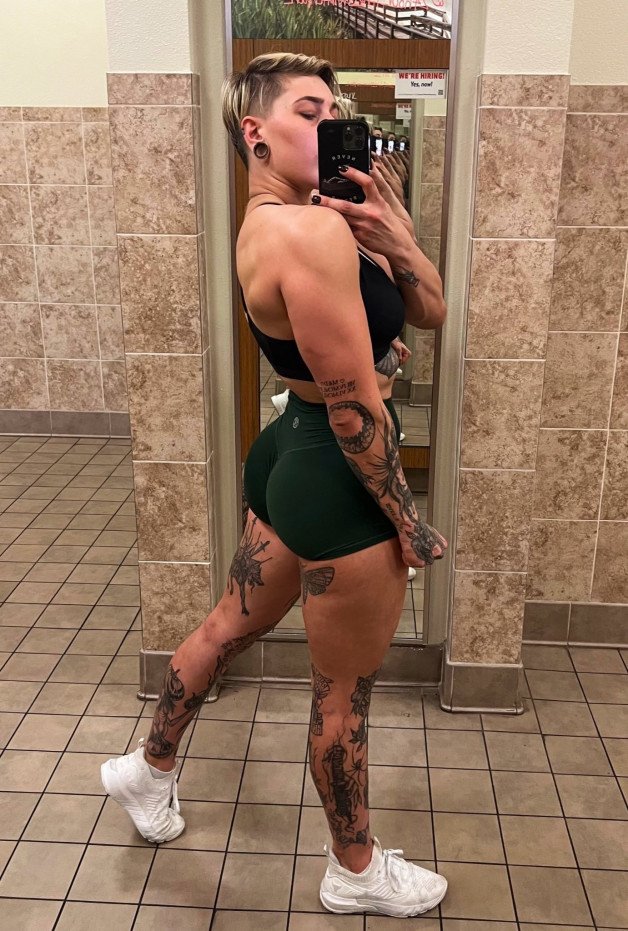 Photo by Ruinedcarpet with the username @Ruinedcarpet,  June 20, 2022 at 10:49 AM. The post is about the topic RC's Mirror Selfies and the text says 'Rhea Ripley.

#RheaRipley #ProWrestler #Tattoo #Hot #Cute #Ink #Australian #MirrorSelfie #Fit #BigAss #Shorts #ShortHair #Blonde #Alternative #Fitness #GfMaterial #GymBody #Selfie #Hottie #TotalBabe #Cutie #Goddess #Leggings #AustralianGirl #FitGirl..'