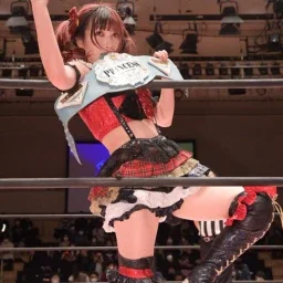 Photo by Ruinedcarpet with the username @Ruinedcarpet,  April 14, 2024 at 11:33 AM. The post is about the topic Women of wrestling and the text says 'Maki Itoh.

#MakiItoh #Japan #Joshi #Asian #ProWrestler #Japanese #WomensWrestling #ProWrestling'