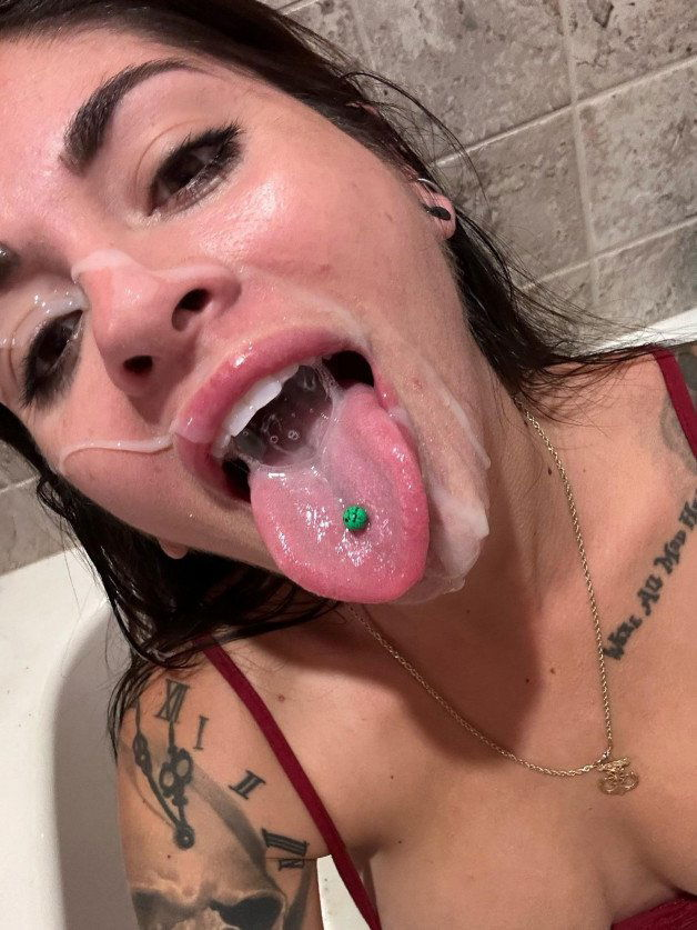 Photo by Ruinedcarpet with the username @Ruinedcarpet,  August 4, 2023 at 8:24 AM. The post is about the topic Alt Girls; Tattoo, Piercing & Co and the text says '#Cum #Porn #Sex #Alternative #Babe #Hot #Facial #Piercing #Brunette #Tattoo #Sperm #Milk #Tongue #Selfie #Cumshot #AltGirl #CumSlut #Pierced #Semen #Milked #Cummed #AlternativeGirl #PiercedGirl #GfMaterial #Spit #Spermed #PiercedTongue #Drool'