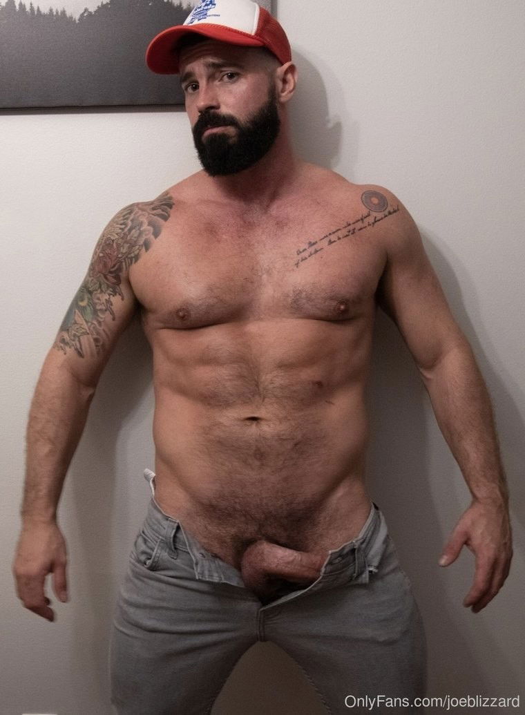 Photo by R__gay with the username @Rgay,  May 23, 2019 at 3:42 PM. The post is about the topic Gay Hairy Men and the text says 'Joe Blizzard- hairy hunk'