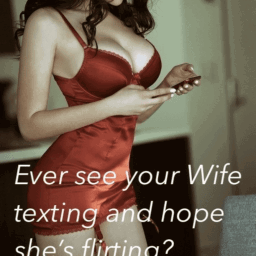 Shared Photo by GrassValleySwingers with the username @GrassValleyHung,  April 1, 2023 at 12:00 PM and the text says 'talk dirty to my mrs in DMs!'