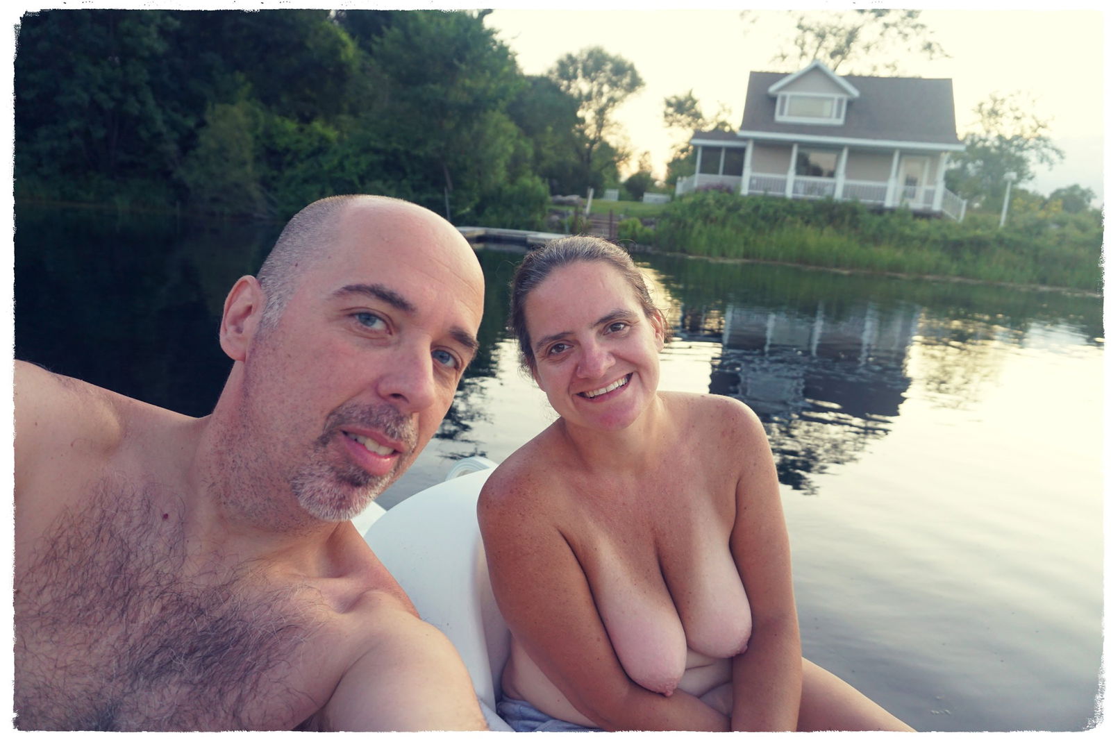 Watch the Photo by georgenmissy with the username @georgenmissy, who is a star user, posted on July 31, 2019. The post is about the topic Amateurs. and the text says 'Wife and I had a bit of fun over the weekend thought we would share some pics. Would love some comments!'