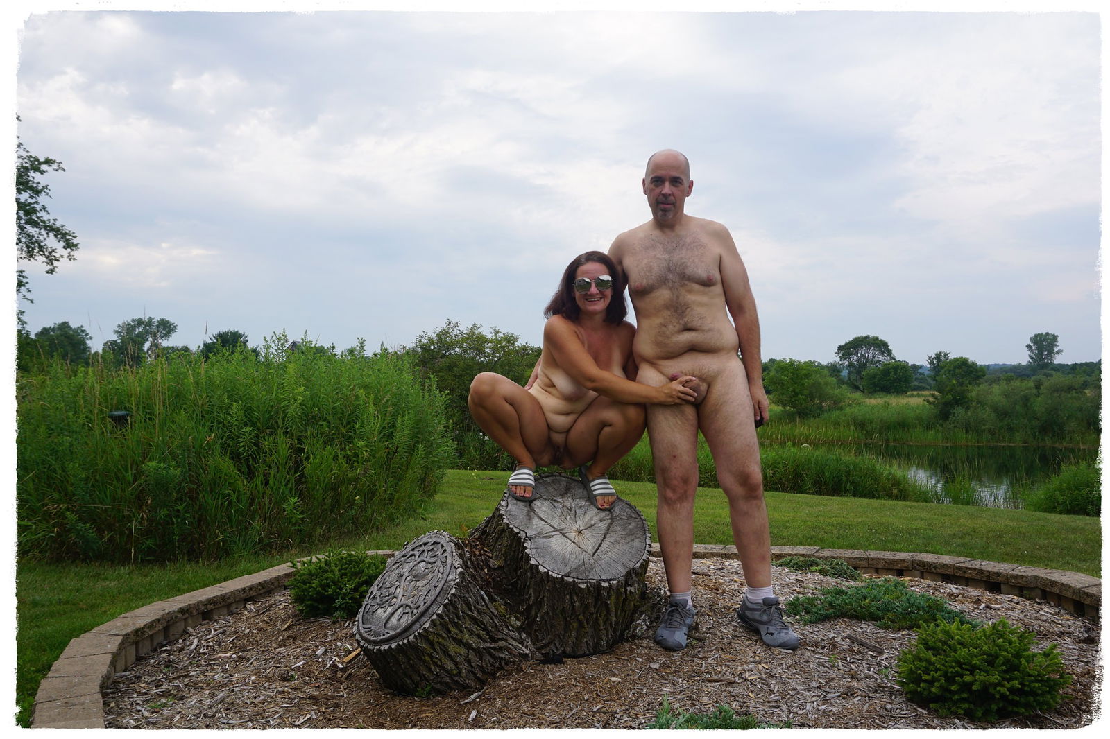 Watch the Photo by georgenmissy with the username @georgenmissy, who is a star user, posted on July 31, 2019. The post is about the topic Amateurs. and the text says 'Wife and I had a bit of fun over the weekend thought we would share some pics. Would love some comments!'