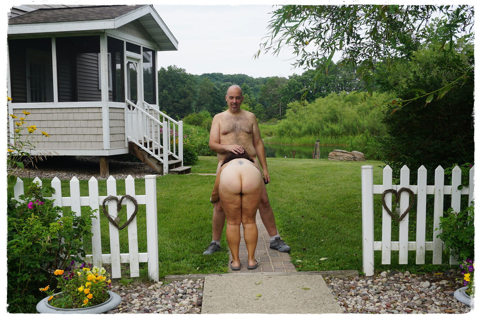 Watch the Photo by georgenmissy with the username @georgenmissy, who is a star user, posted on July 31, 2019. The post is about the topic Amateurs. and the text says 'Wife and I had a bit of fun over the weekend thought we would share some pics. Would love some comments!'