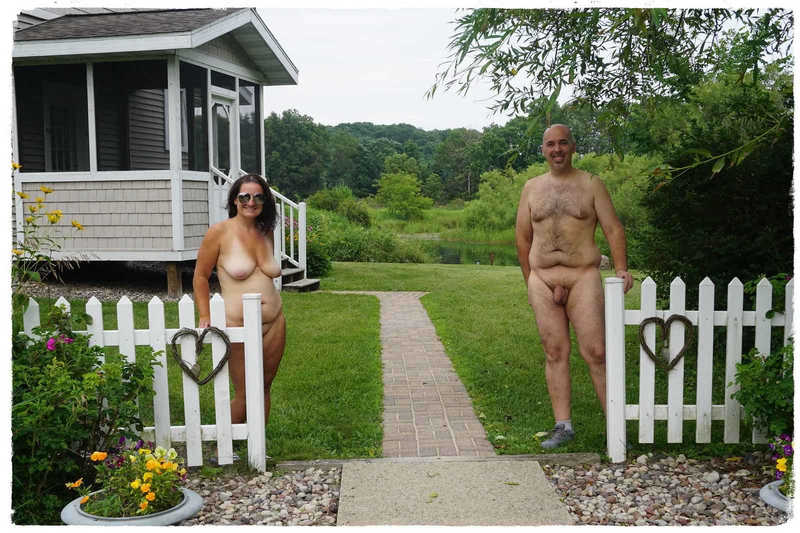 Watch the Photo by georgenmissy with the username @georgenmissy, who is a star user, posted on July 31, 2019. The post is about the topic Amateurs. and the text says 'Wife and I had a bit of fun over the weekend thought we would share some pics. Would love some comments!'