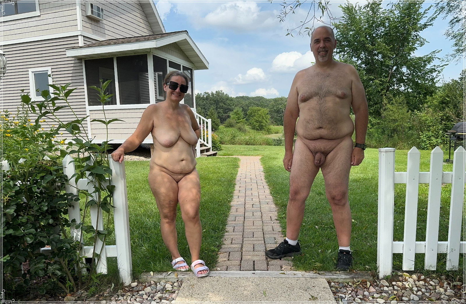 Album by georgenmissy with the username @georgenmissy, who is a star user,  July 15, 2024 at 6:17 PM and the text says 'Missy and George - Outdoor Fun'