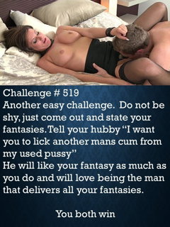 Photo by ivanaholdit with the username @ivanaholdit,  March 17, 2021 at 11:45 PM. The post is about the topic hotwife challenge caption
