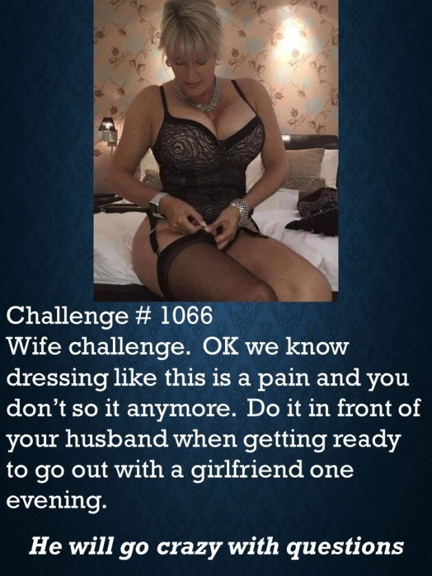 Photo by ivanaholdit with the username @ivanaholdit,  July 1, 2022 at 1:45 AM. The post is about the topic hotwife challenge caption