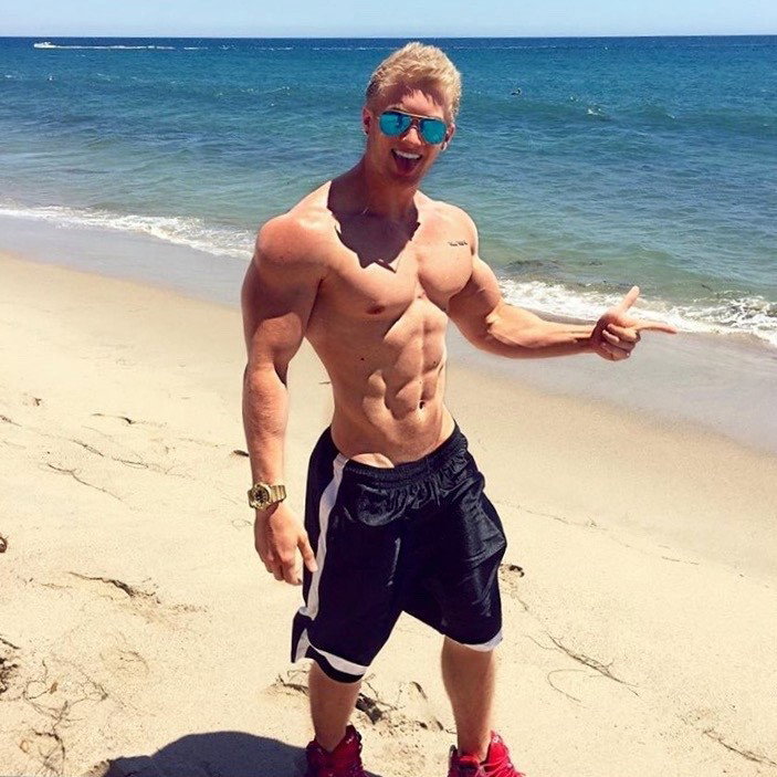 Photo by TheMuscleMaker with the username @TheMuscleMaker,  December 19, 2015 at 3:19 AM and the text says '#1 ZAC AYNSLEY- BODYBUILDER/ MODEL

COTECTION: This is the most sexy, hottest, most fuckable man ever to have lived. Every single part of the guy is pure sex appeal. His muscle, his eyes, his armpits, his BULGE 
I’m in LOVE guys 
I would literally give up..'