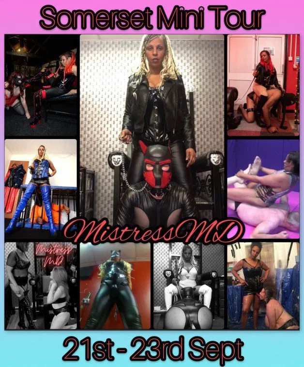 Photo by MistressMD with the username @MistressMD, who is a star user,  September 21, 2024 at 10:24 AM and the text says 'Packing the bits in my #kinky case & #Somerset I'm on my way!!! 

#FemDomme #Femdom #EbonyDomme #Findom #Empress #Mistress #Goddess #Dominatrix #EbonyEmpress #BDSM #Kinks #Fetishes #FLR #Realtime #Lifestyle #Nurse #FinDomme #Filth #FemdomPorn..'