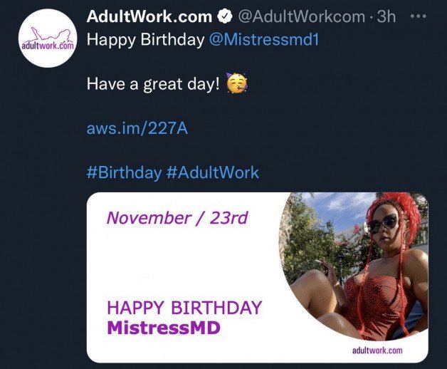 Photo by MistressMD with the username @MistressMD, who is a star user,  November 23, 2021 at 12:53 PM and the text says 'Oh yeah Today it’s my birthday 🥳 
Who’s gonna lick my icing off??😈😋

Erm, no one coz I’m still in isolation for 2 more days!!😢

Butt don’t panic my filthy fuckers, I’ll be back down my dirty den at the weekend!! 🎉👸🏾😈

Get your bookings in..'