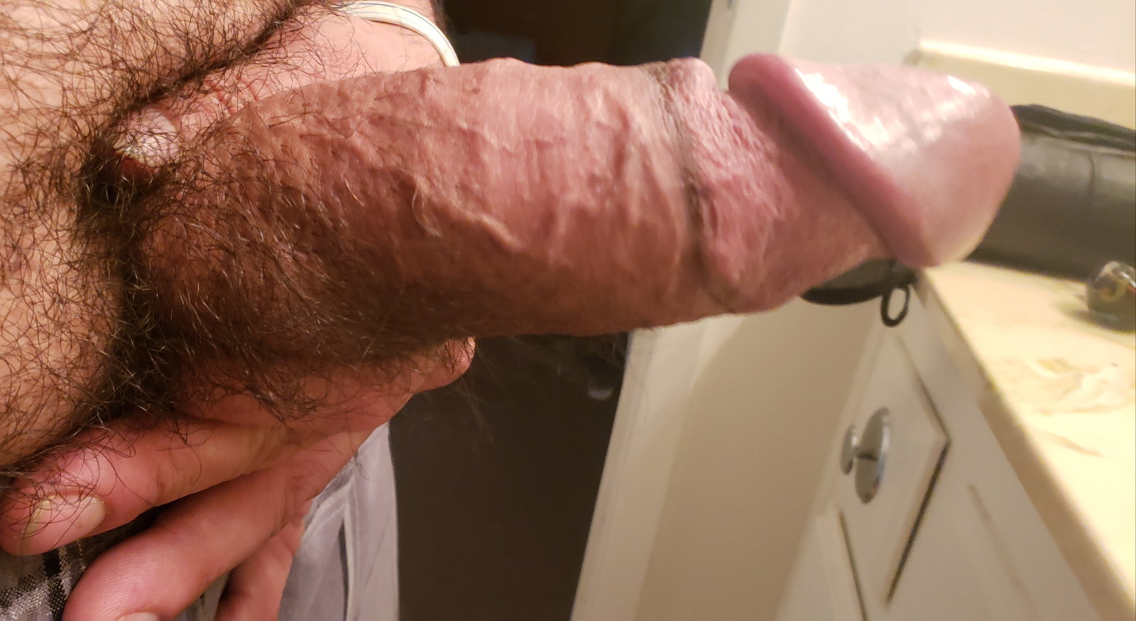 Photo by Rasz67 with the username @Rasz67,  October 19, 2019 at 1:59 AM. The post is about the topic Rate my pussy or dick and the text says '#rate #cock #fatcock #big #veiny #thick #hung #comment'