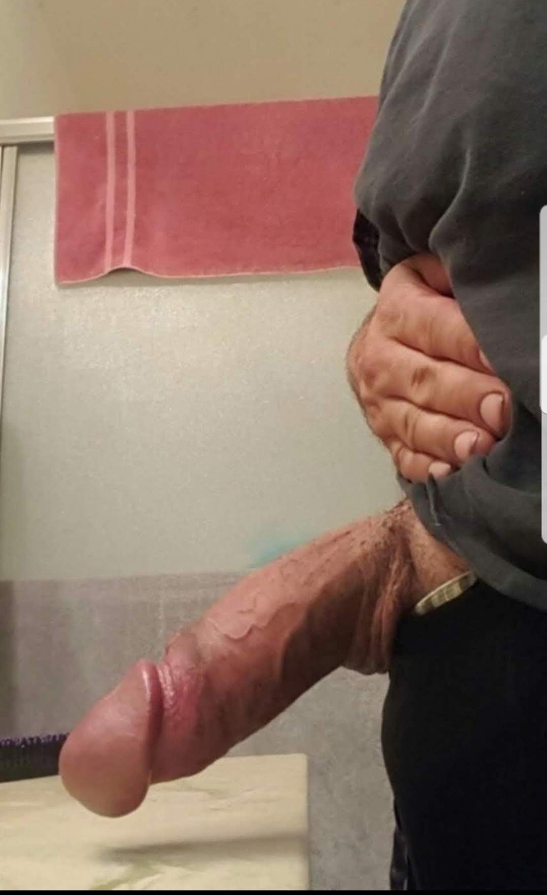 Photo by Rasz67 with the username @Rasz67,  December 17, 2019 at 3:24 PM. The post is about the topic Big dicks and the text says '#cock #fatcock #big #veiny #thick #hung'