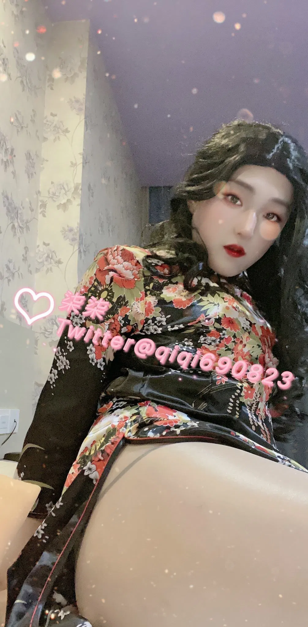 Album by romaintranquille with the username @romaintranquille,  March 23, 2022 at 2:29 PM. The post is about the topic Chinese Sissy - Shemale - Femboy - Transexual and the text says 'She's qiqi690823 on Twitter #ChineseSissy #Sissy #ChineseCD #Crossdresser #Ladyboy'