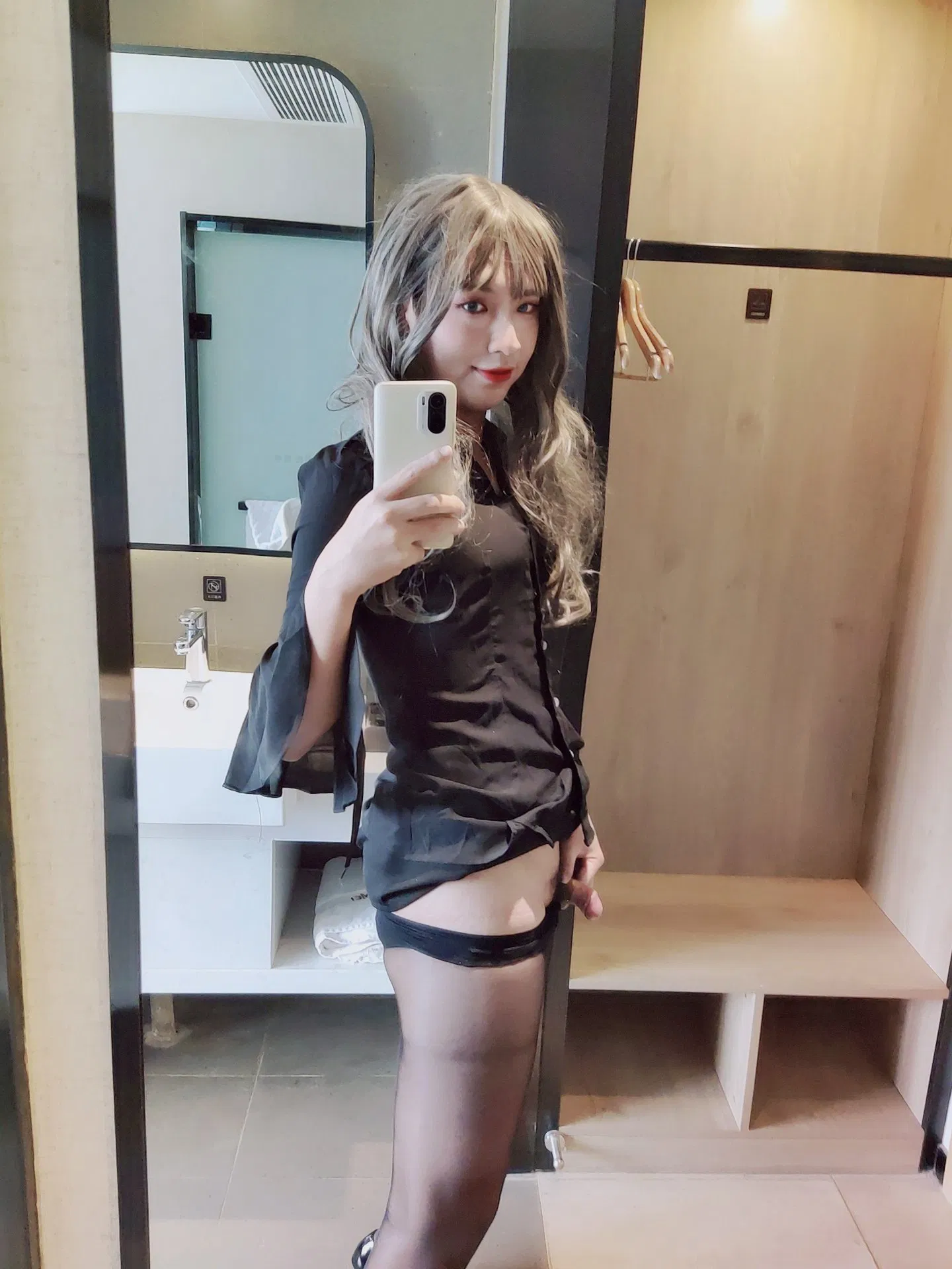 Album by romaintranquille with the username @romaintranquille,  May 23, 2022 at 1:25 PM. The post is about the topic Chinese Sissy - Shemale - Femboy - Transexual and the text says 'Since her twitter username is sissy_pussy , you know what you can expect from her #ChineseSissy #Sissy #ChineseCD #AsianCD #CD #Crossdresser'