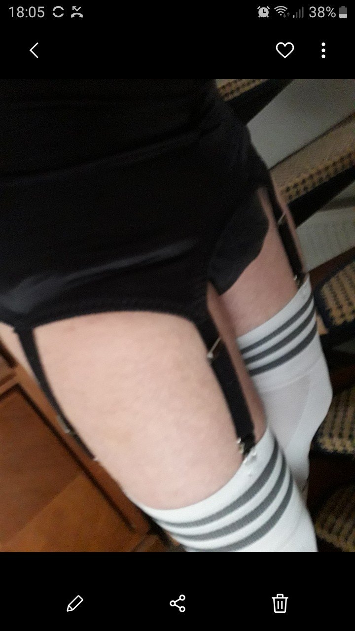 Photo by AndersHart with the username @AndersHart,  August 18, 2019 at 2:41 PM. The post is about the topic Chastity and the text says 'todays underwear'
