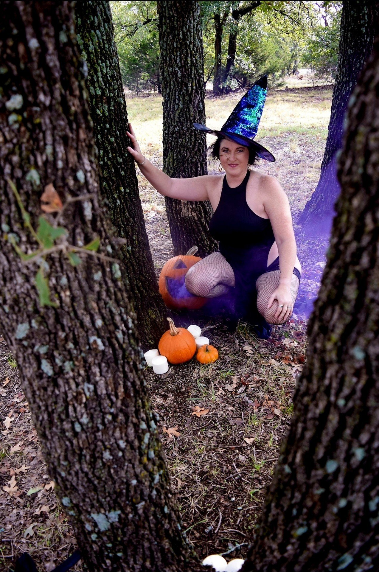 Album by Hottwife77 with the username @Hottwife77, who is a verified user,  October 31, 2022 at 4:30 PM. The post is about the topic MILF and the text says 'Happy Halloween!!'