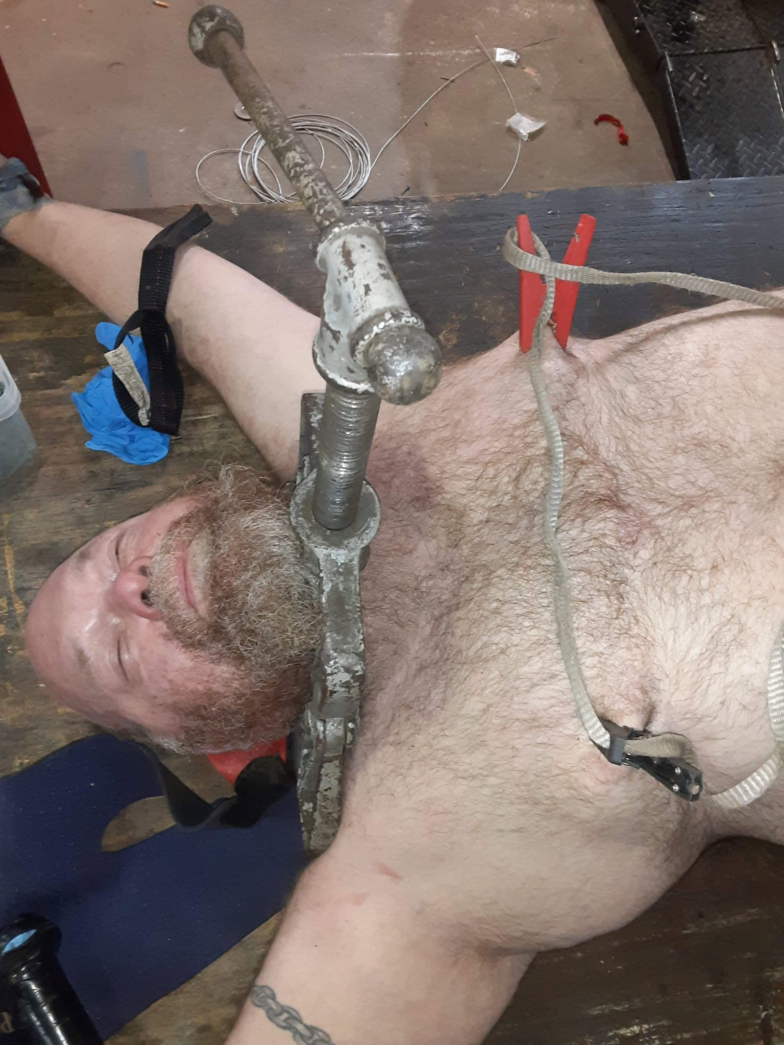 Photo by DeviantDuane2 with the username @DeviantDuane2,  January 14, 2020 at 7:37 PM. The post is about the topic Very risky self-bondage