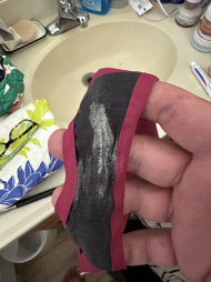 Photo by Boto6969 with the username @Boto6969,  March 22, 2024 at 2:42 PM. The post is about the topic Wet dirty panties/grool pussy and the text says 'creampie after math'