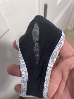 Photo by Boto6969 with the username @Boto6969,  October 14, 2022 at 11:57 PM. The post is about the topic Wet dirty panties/grool pussy and the text says 'mama was moist this mornig'