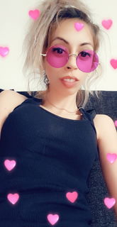 Album by CandieCross with the username @CandieCross, who is a star user,  April 16, 2018 at 3:20 PM and the text says 'Sometimes i need to see the world pink !!!'