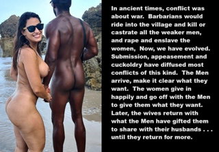 Shared Photo by Austin369SubCpl with the username @Austin369SubCpl,  May 29, 2024 at 4:17 PM. The post is about the topic Hotwife Sharing and the text says 'In Ancient Times.

Cuck Captions #CuckCaptions
Hotwife Sharing #HotwifeSharing'