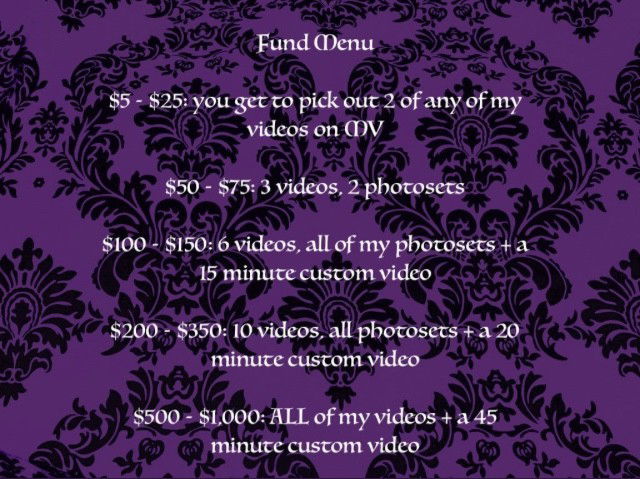 Album by Autumn Gehenna with the username @autumn-gehenna, who is a star user,  September 23, 2019 at 5:51 PM. The post is about the topic Verified Amateurs and the text says 'Donate to my moving fund and you will be rewarded! Rewards down below!

https://www.manyvids.com/Profile/1002122797/Candy-Crystal/Services/fundme/'