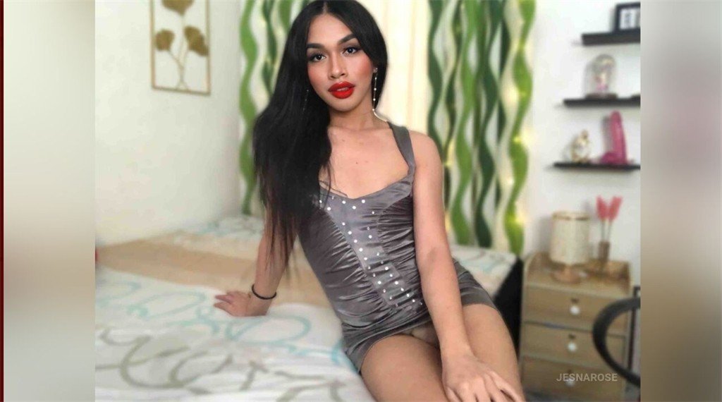 Photo by ShemalePinup with the username @ShemalePinup,  November 5, 2023 at 2:35 PM. The post is about the topic Shemale Pinup and the text says '25-year-old transgirl Jesna 🥰🥰'