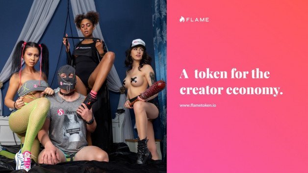Photo by Flame Token with the username @FlameToken, who is a brand user,  June 16, 2021 at 3:55 PM and the text says 'Uniswap listing coming soon.

Check the news on https://flametoken.io/'
