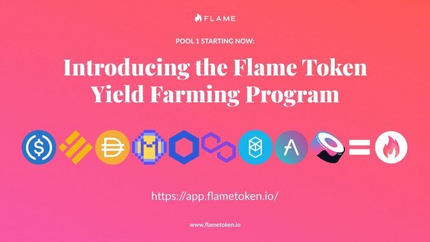 Watch the Photo by Flame Token with the username @FlameToken, who is a brand user, posted on December 1, 2021. The post is about the topic FlameToken. and the text says 'XFL Yield Farming starts now! 

🚀Pool will run for 25 epochs (= 25 weeks)
🚀6% of the total XFL supply allocated
⚡ Stake $USDC, $BUSD, $DAI, $MIM and earn $XFL 
⚡ Withdraw every week

🌾https://app.flametoken.io/yield-farming

#YieldFarming #Crypto #USDC..'