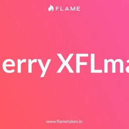 Photo by Flame Token with the username @FlameToken, who is a brand user,  December 24, 2022 at 9:30 AM. The post is about the topic FlameToken and the text says 'Merry XFLmas everyone!'