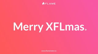 Photo by Flame Token with the username @FlameToken, who is a brand user,  December 24, 2022 at 9:30 AM. The post is about the topic FlameToken and the text says 'Merry XFLmas everyone!'