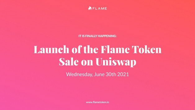 Photo by Flame Token with the username @FlameToken, who is a brand user,  June 25, 2021 at 4:09 PM. The post is about the topic FlameToken and the text says 'Sharesome has 1.6M users, 7k creators, 500M post views, and 1.2k advertisers each month.

We feel very confident to list Sharesome's native Flame Token now on Unsiwap.

Mark the date: June 30th, 2021

#flame #crypto #uniswap #LPprogram $XFL'