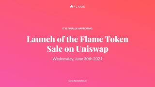 Photo by Flame Token with the username @FlameToken, who is a brand user,  June 25, 2021 at 4:09 PM. The post is about the topic FlameToken and the text says 'Sharesome has 1.6M users, 7k creators, 500M post views, and 1.2k advertisers each month.

We feel very confident to list Sharesome's native Flame Token now on Unsiwap.

Mark the date: June 30th, 2021

#flame #crypto #uniswap #LPprogram $XFL'